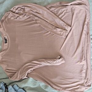 Long sleeve Taupe shirt